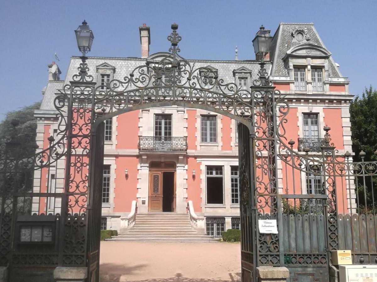 Bed and Breakfast Chateau Sallandrouze Обюссон Экстерьер фото
